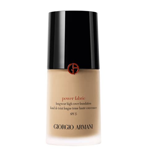 armani beauty power fabric high cover foundation.